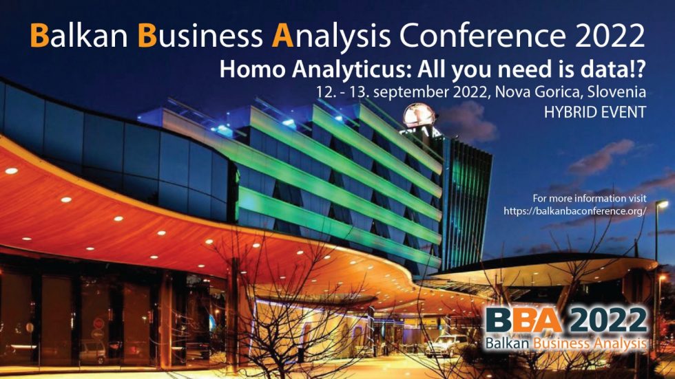 BALKAN BUSINESS ANALYSIS CONFERENCE NetILab